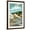 Brown Frame, variant on Art.com Bumpass Hell - Lassen Volcanic National Park, CA Art Print by Lantern Press, White Frame Wall Art, 21" x 29"