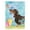 Dachshund - Black And Tan, variant on Red Tan Dachshund Easter Garden Flag