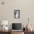 thumbnail image 3 of Paper Towel Climbing Cat Canvas Funny Bathroom Art by Art Remedy, Black Frame, 10" x 15", 3 of 7