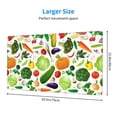 thumbnail image 3 of Balery Vegetables2 Mouse Pad ,15.8x29.5 In Large Gaming Mouse Pad Desk Mat Long Non-Slip Rubber Stitched Edges,Waterproof Mousepad Desk Mat For Gamer Office Home, 3 of 9