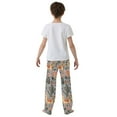 thumbnail image 5 of FORMRS Kids Pajama Pants with Pockets Size 11-12Y Boys Lounge Sleep Bottoms, Gray Llama Pattern, 5 of 8