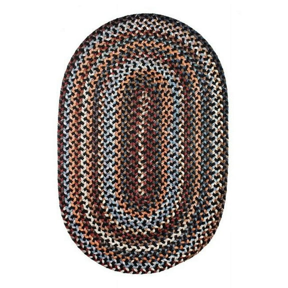 Rhody Rug AS82R024X096 Astoria  2x8 Runner Black Rock