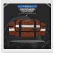 thumbnail image 4 of Botiquín Primeros Auxilios Médicos Maleta Seguridad Mochila Xtellar naranja, 4 of 4