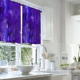 thumbnail image 2 of LALILO Kitchen Curtains and Valances Set of 3 36" Watercolor Window Treatment Tiers for Window Decor, 2 of 5