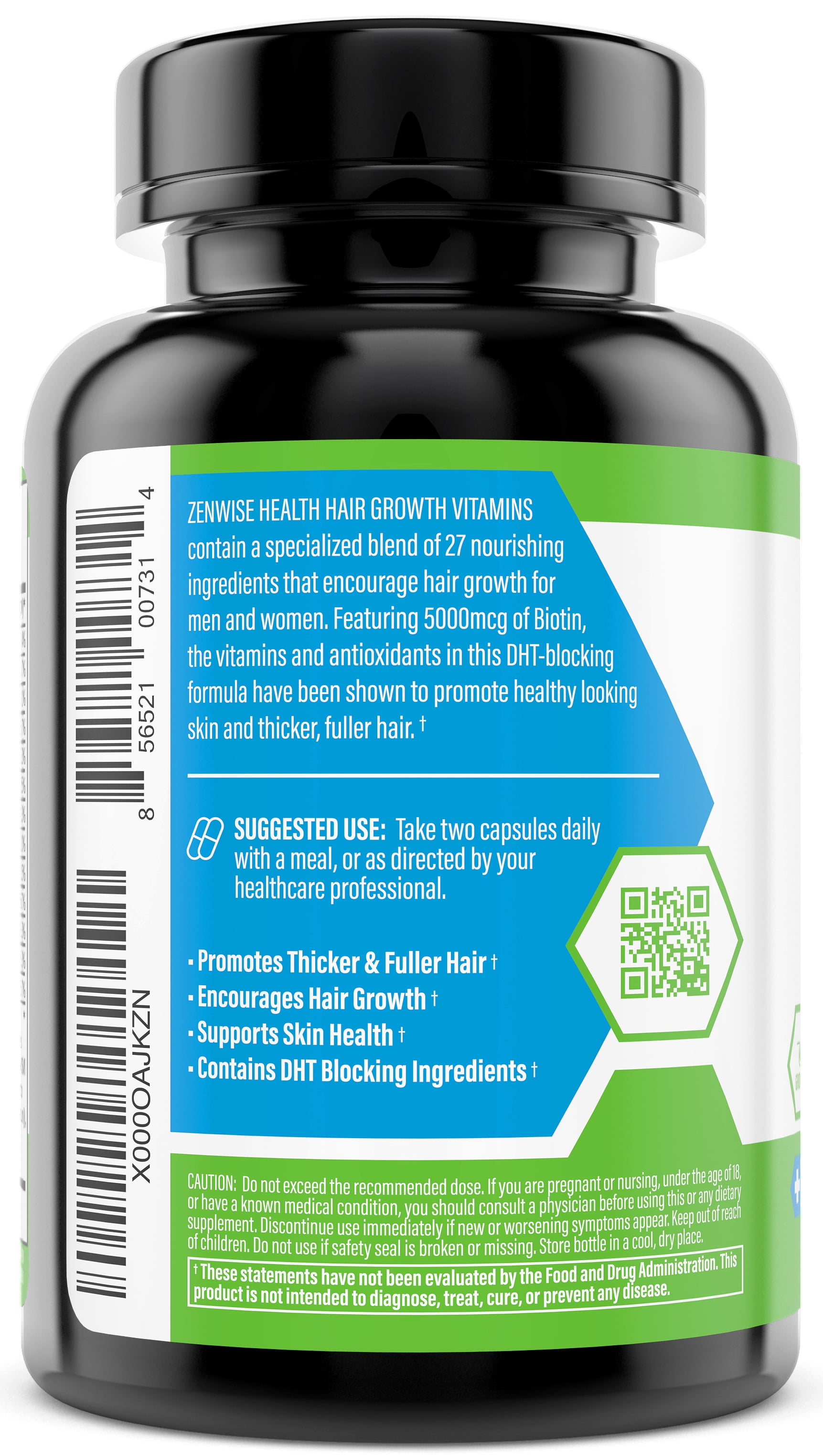 Hair Growth Vitamins >> Zenwise Health Hair Growth Vitamins With Biotin And Dht Blocker Hair Growth Vitamins >> Zenwise Health Hair Growth Vitamins With Biotin And Dht Blocker