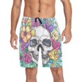 thumbnail image 6 of Relaxed fit printed pajama bottoms, sizes S to XXL Coloring Skull, 6 of 7