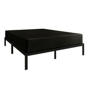 Castle Place 8 King Metal Box Spring, Black Linen
