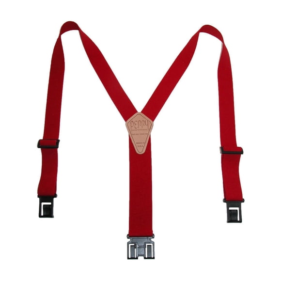 Perry Suspenders Tall Elastic 1.5 Inch Wide Hook End Suspenders (Men's)