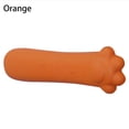 thumbnail image 1 of Chendee Cat Claw Shape Silicone Door Handle Cover Bumper Gloves For Kids Helper,Orange, 1 of 6