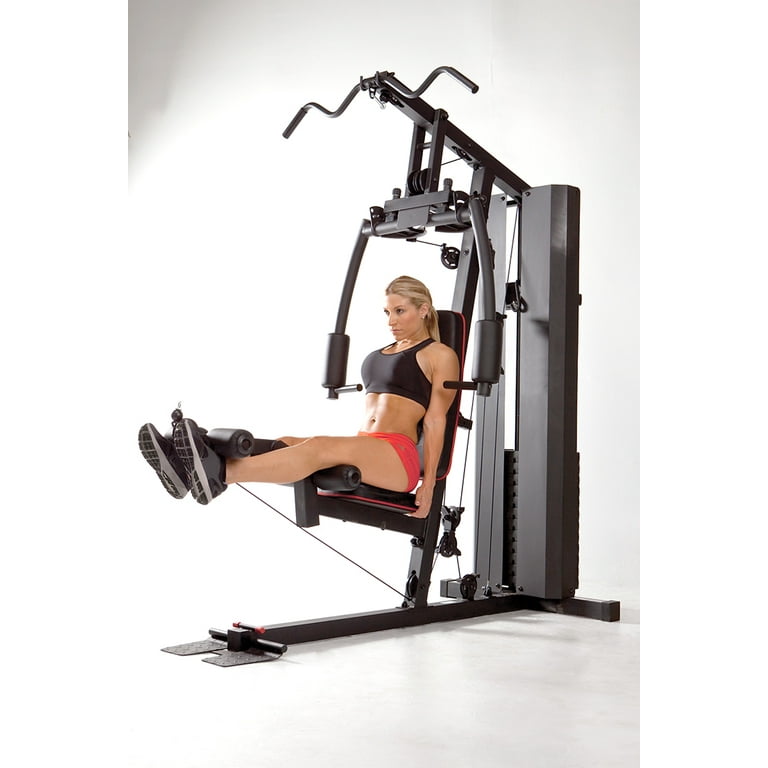 Marcy MKM-81030 Compact Multi-Purpose Stack Home Gym, 100-lb