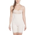 thumbnail image 1 of Gaine Amincissante Invisible Sans Soutien-Gorge Mi-Cuisse Nude - L, 1 of 1