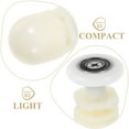 thumbnail image 3 of FUTUREORYY 4Pcs Iron and Nylon Shower Door Roller with Modern Design for Secure Fixation in Bathrooms, 3 of 7