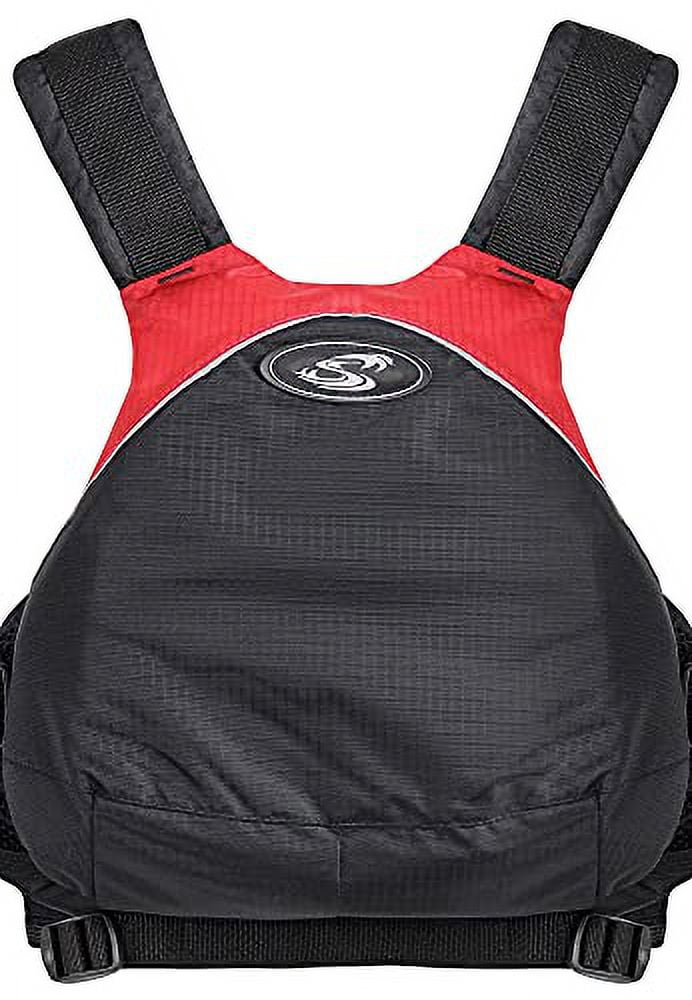 Stohlquist Men's Edge Lifejacket (PFD) Red XX-Large (46in - 52in