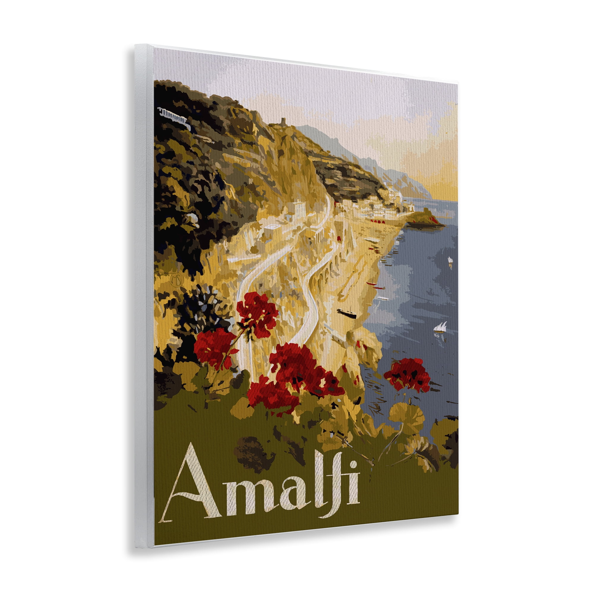 Stupell Industries Picturesque Amalfi Coast Wall Plaque Art, design by Lil' Rue