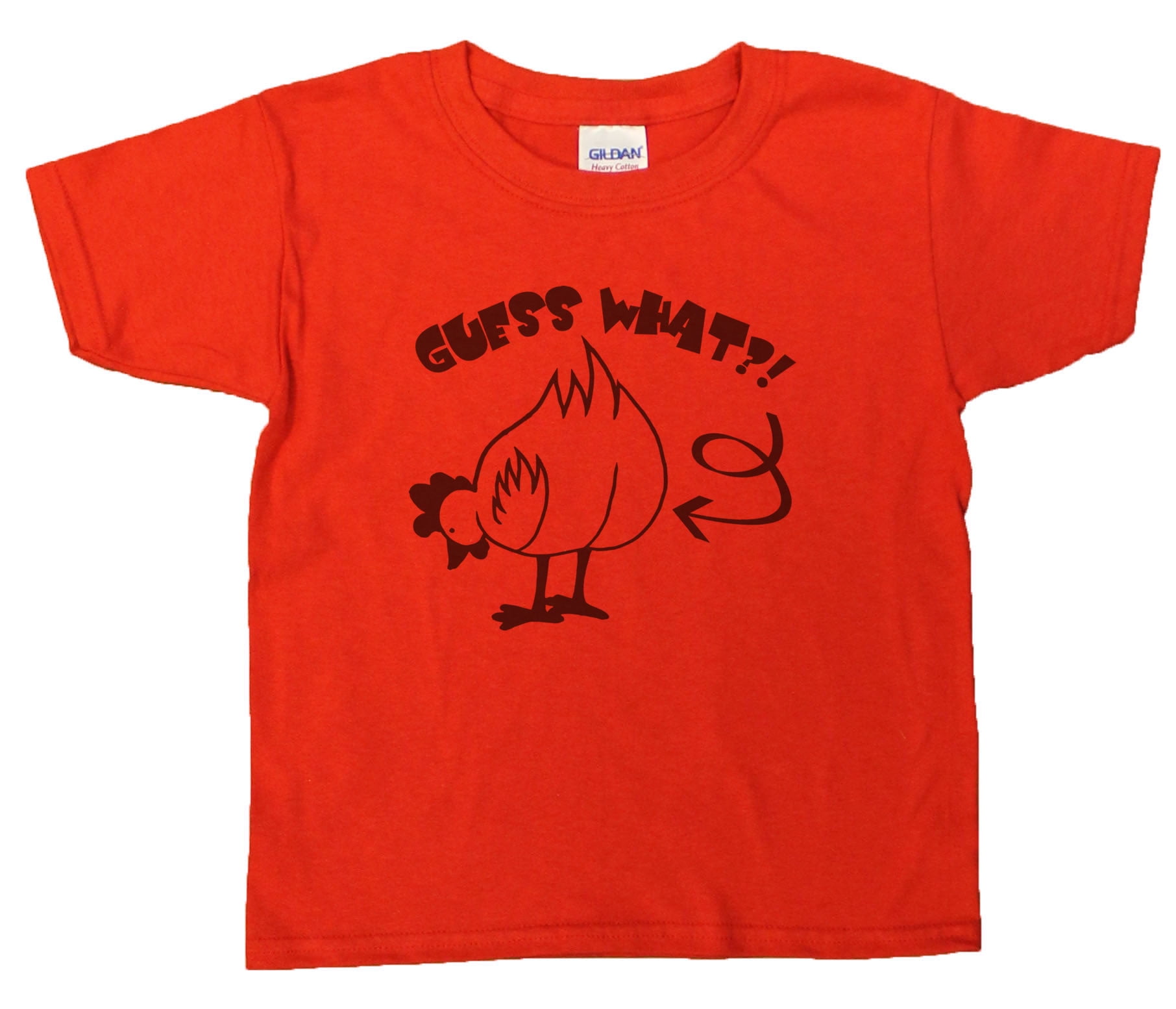 guess what chicken butt kids shirt