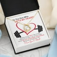 thumbnail image 3 of Forever Love Lifts My Heart! - Forever Love Necklace - White Gold or Yellow Gold - Gift Box, 3 of 5