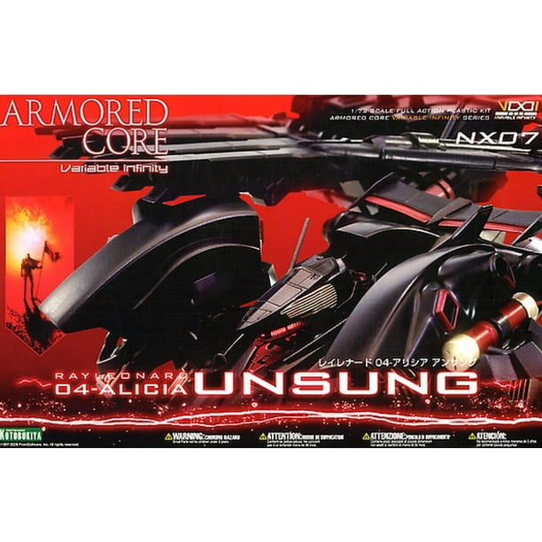 Kotobukiya Armored Core V 5 Rayleonard 04 Alicia Unsung 1 72 Scale Model Kit Walmart Com Walmart Com Kotobukiya Armored Core V 5 Rayleonard 04 Alicia Unsung 1 72 Scale Model Kit Walmart Com Walmart Com