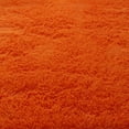 thumbnail image 6 of FUDAKUNA Fluffy Area Rug 39" x 78" Soft and Comfortable Orange Shaggy Modern Decor Carpet for Bedroom Kids Room, 6 of 7