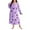 Purple, variant on Lxkfashion Sale Clothing 2025 Under $10 Sky Blue Sleepshirts Women's Nightshirt Soft Nightgowns for Women Long Sleeve dress Sleepwear