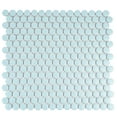 thumbnail image 5 of Cirkel 11.46 in. x 12.4 in. Matte Blue Porcelain Mosaic Wall and Floor Tile (9.87 sq. ft./case) (10-pack), 5 of 6