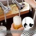 thumbnail image 6 of Nuenen 50 Pack Beer Plugs Tap Brush Beer Faucet Cleaning Plug Hygiene Brush Draft for Restaurant Home Party Bar(Black), 6 of 8