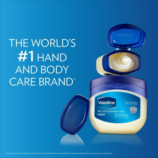 Vaseline Healing & Protecting Petroleum Jelly for Eczema & Baby Care,  Original 3.75 Oz. - Walmart Business Supplies