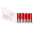 thumbnail image 2 of Herramienta de fresado CNC Sharpla 10pc Bit de grabado v-forma 0.4mm 50mm, 2 of 8