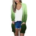 thumbnail image 2 of Pxkloy Tie Dye Cardigan for Women,Cardigans for Women 2024 Lightweight Open Front Cardigan Print Trendy Dressy Casual Soft Comfy Long Sleeve Thin Fall Outwear with Pockets Green,L, 2 of 5