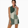 thumbnail image 2 of Sage Green Sports Dresses Women Tennis Dress with Separate Shorts One-Piece Slim Fit Golf Dress, 2 of 4