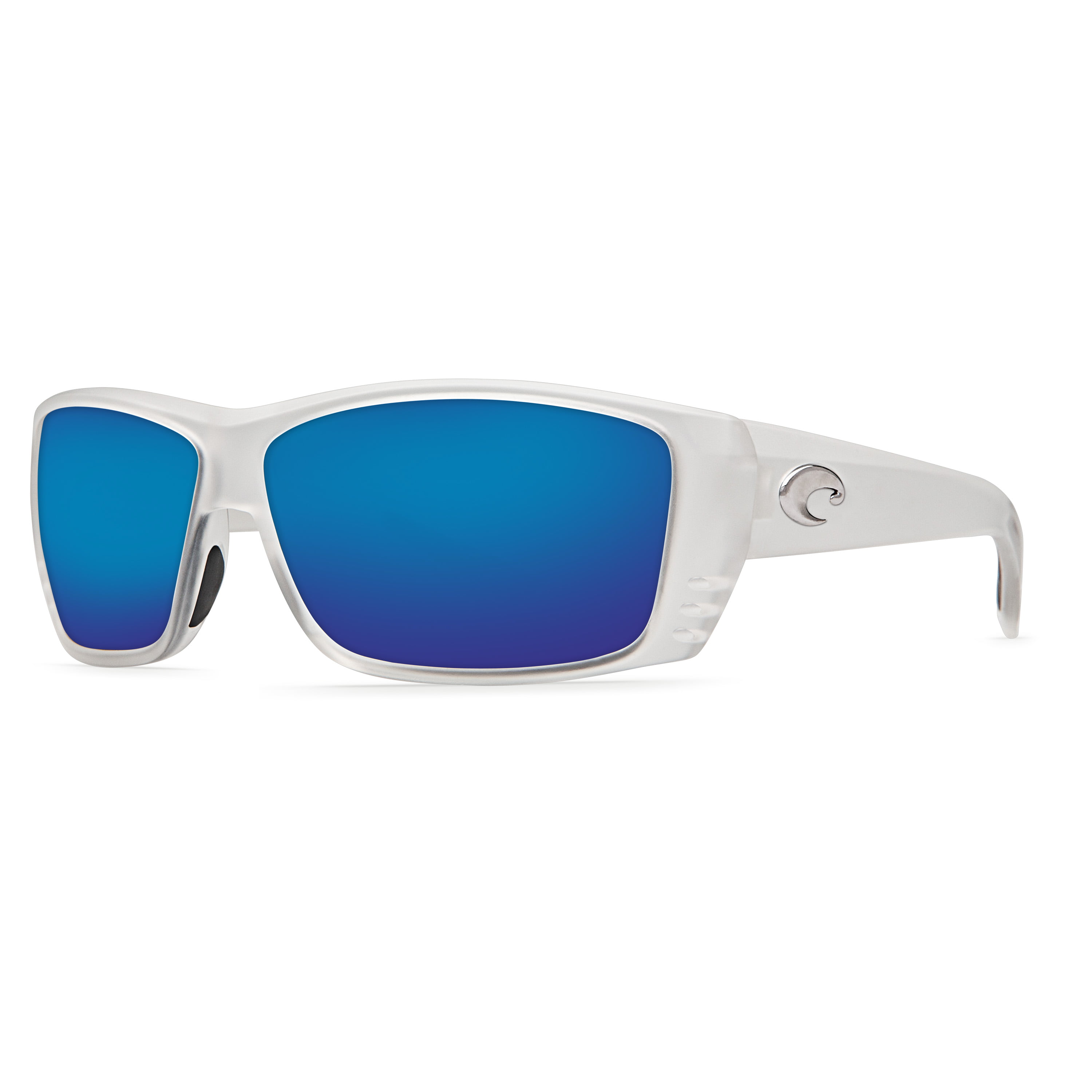 New Costa del Mar Caballito Polarized Sunglasses Black/Blue Mirror 400G Fishing