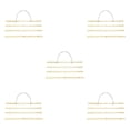 thumbnail image 1 of Guardoinrt 21CM-61CM DIY Magnetic Wooden Photo Hanger Poster Print Scroll Picture Frame Beige 61cm 5Set, 1 of 6