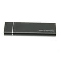 thumbnail image 4 of SSD Enclosure, USB3.0 Transmission Interface Hard Disk Case Hot Swap Plug Play 6Gbps Transmission Speed  For  For OS X Black, 4 of 8