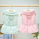 thumbnail image 2 of Pet Cotton Clothes Autumn Winter Princess Dress Small Dog Thick Skirt Warm Coat Puppy Harness Fashion Grid Cold Proof Chihuahua ShopWise Round, 2 of 8