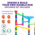 thumbnail image 3 of Set Marble Run Marble Genius Explorer de 85 piezas con aplicación, 3 of 9