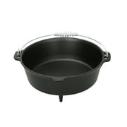 Ozark Trail 5-Quart Pre-Seasoned Nonstick Cast Iron Dutch Oven with Spiral Bail Handle