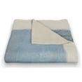 thumbnail image 3 of Creative Products White Anchor On Bluel 50x60 Coral Fleece Blanket, 3 of 3