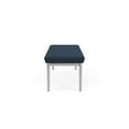 thumbnail image 3 of Amherst Steel Reception Waiting 18" 3 Seat Bench / Silver Steel / Blue, 3 of 3