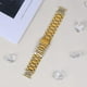 thumbnail image 3 of For Verizon GizmoWatch 2 Stainless Steel Strap Crown Shape Rhinestone Decor Watch Band - Black, 3 of 4