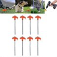 thumbnail image 2 of Screw in Tent Stakes Heavy Duty Screw, Tent Stakes Screw in Ground Anchors, Metal Stakes for Trampoline Tent Screw, 2 of 5
