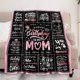 thumbnail image 4 of LHSHID Birthday Gifts for Mom Happy Birthday Mom Gifts Blanket Moms Birthday Gift Ideas Unique Birthday Gifts for Mom from Daughter/Son Mom Bday Gift Throw Blanket 30"x40", 4 of 6