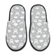 thumbnail image 1 of Fotbe Rabbit And Cloud Pantuflas Peludas para Mujer con Estampado, Zapatillas de Peluche, Zapatos de Invierno para Casa, Uso Interior y Exterior-Large, 1 of 8