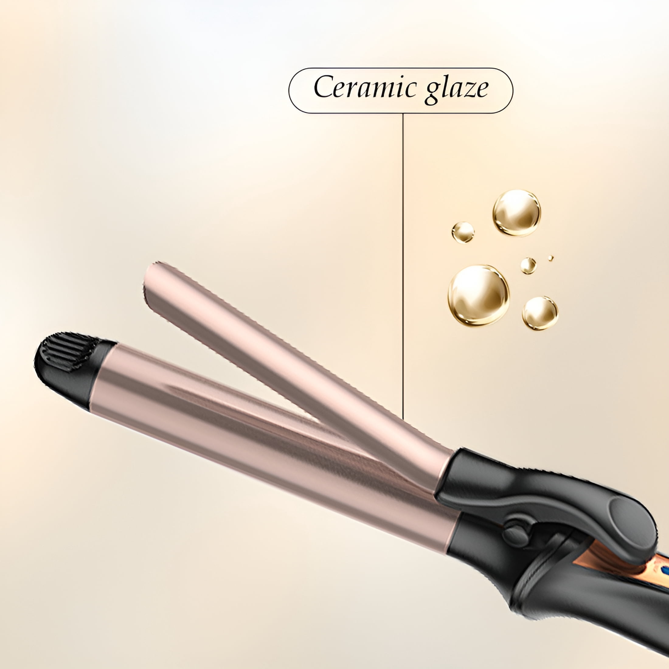 EXLEAF 2 Inch Curling Iron,Tourmaline Ceramic Curling Iron,Auto Rotate Left Rotate Right Rotate Barrel Produces Classic Curls-For Use on Short,Medium,Long Hair