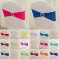 thumbnail image 2 of Silla Faja Con Hebilla Funda de Asiento Decoración Boda Colco  Banda para respaldo de silla, 2 of 2