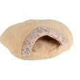 thumbnail image 2 of Lit pour Chat avec Capuche, Sac de Couchage Semi-Cercle Sûr pour Chats, 2 of 8