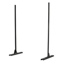 Metal Privacy Screen Stand, Outdoor Decorative Screen Panel Fence, Freestanding Freestanding Screen Set for Deck Balcony Patio