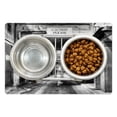 thumbnail image 1 of City Pet Mat for Food and Water, Caution Please Slow down Sign on Passage Town Old Fashion Urban District Scenery, Non-Slip Rubber Mat for Dogs and Cats, 18" X 12", by Ambesonne, 1 of 2