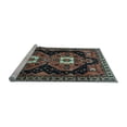 thumbnail image 2 of Ahgly Company Machine Washable Indoor Rectangle Persian Light Blue Traditional Area Rugs, 2' x 4', 2 of 4