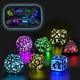thumbnail image 1 of Juego de dados LED FONVGOGO Light Up DND con funda de carga de 7 colores, 1 of 7