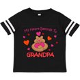 thumbnail image 3 of Inktastic Heart Belongs to Grandpa Girls Toddler T-Shirt, 3 of 5