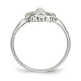 thumbnail image 2 of Sterling Silver Polished Fleur De Lis Ring - Size 8, 2 of 3